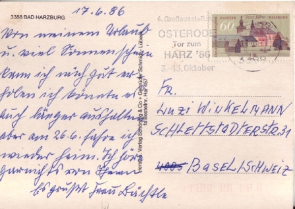 Bad Harzburg - D 1986 95 001 ●